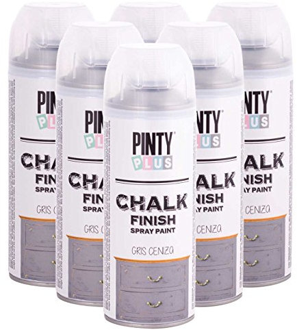 PINTURA MUEBLES CHALK GRIS CENIZA SPRAY 400 ML