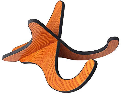 Ukulelenständer Universal X-Frame-Stil klappbar Holz Ständer für Gitarre/Ukulele/Mandoline/Banjo/Violine