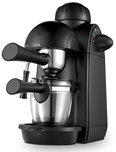 Cafetiere Expresso, Machine à Café 800W, Machine à Expresso et Machine à Cappuccino 4 Tasses, Evaporateur de Lait, 5 Bar