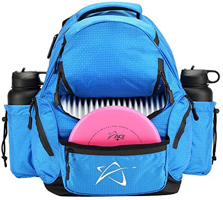 Prodigy Disc BP-3 V3 Disc Golf Zaino – Borsa da viaggio – Contiene più di 17 dischi, più spazio – resistente agli strappi e all'acqua – ideale per principianti – Borsa da golf conveniente (blu)