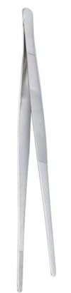 TOPBATHY Stainless Steel Food Clip BBQ Grill Accessories Practical Cooking Tweezers for Fishbone Steak Serving