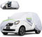 Funda de Coche Compatible con Smart Fortwo W451 W453 2016-2024, Funda para Coche Smart con Puerta, Cremallera y Correas Antiviento, Oxford Dupont Funda para Coche Smart para Protección Todo el Año.
