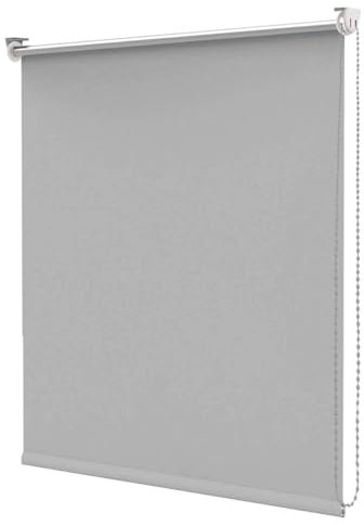 Tenda a Rullo Avvolgibile Porta Finestra Casa Ufficio Parete Soffitto Mod.TENDARULLO 60X180 GRIGIO