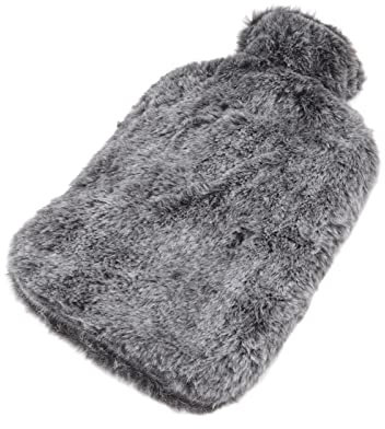 Hand Warmer Water Bag, Spit Proof Lip Rubber Hot Water Jug Bag Cute Cover 2000ML for Home (BROLEOsgrm1ynpq5-12)