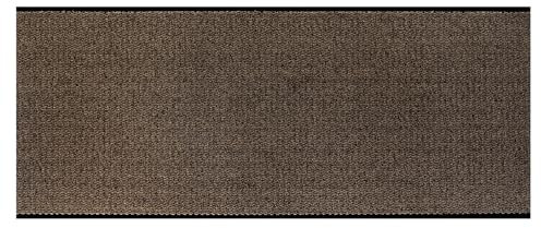 andiamo Schmutzfangmatte Easy Teppichläufer für den Hauseingang - Einsetzbar im Flur als Türmatte oder Läufer Braun 90 x 100 cm