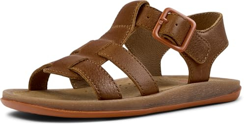 Camper - Bicho K800617, Sandalia con tira en T Chico, Medium Brown 002,