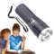 UV Taschenlampe - Akku Taschenlampe UV Licht 9 LED Taschenlampe 395NM LED UV Taschenlampen - 3X AAA Tragbare UV Taschenlampen Batteriebetriebene UV Taschenlampe Licht - UV LED Ultraviolett Licht