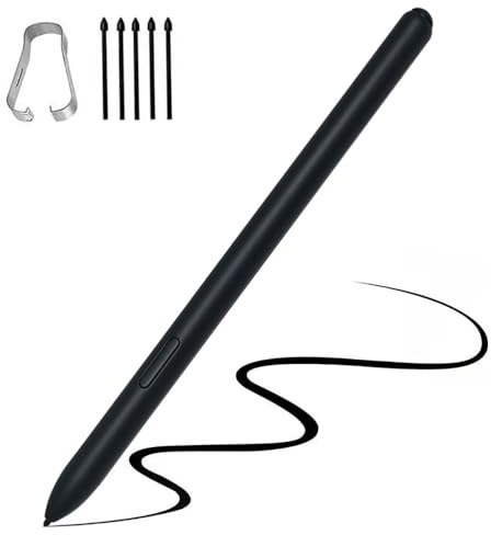 EMR Stylus Compatible with Remarkable 2,Stylus Pen with Eraser, 4096 Pressure Levels, Palm Rejection, Tilt Support with 5 Replacement Pen Tips