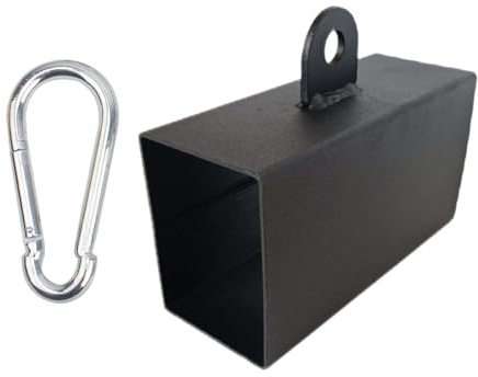 Fenteer Pinche Bloc Grip Grip Iron Multtifonctionnel Finger Aweg Force Training Training pour Pulley HEMPLIFTIND Rock CLAPMING, Carré 6 Cmx8 Cm