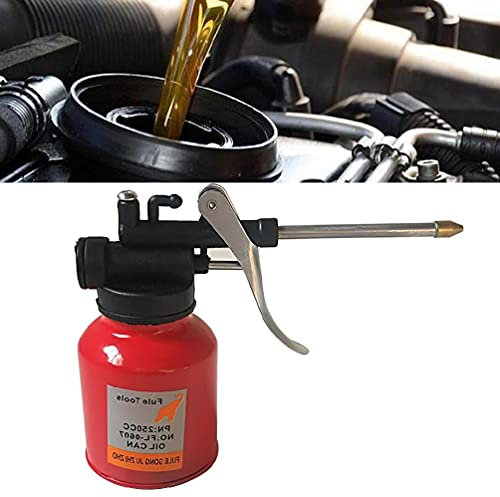 Auslauf Daumen Pumpe Werkstatt Öler Ölkanne Rot Drucköler Fettpresse Pumpe Auto Zubehör Auslauf Daumenpumpe