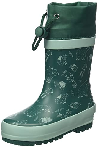 Playshoes Cordón Para Botas de Agua, Botas de lluvia Unisex niños, Multicolor Animales Del Bosque, 27 EU