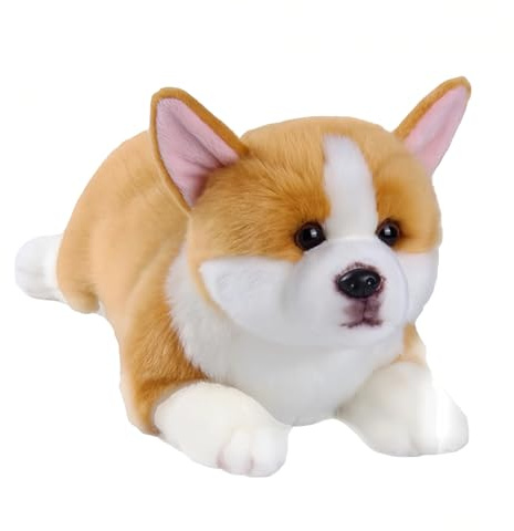 CU-MATE Plüsch Stofftiere Hund für Mädchen/Jungen (Louie Welsh Corgi)