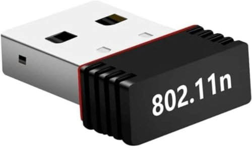 USB 2.0 WiFi Dongle 150mbps,Wireless Wi-Fi Adapter, 802.11 Dongle Chip LAN Network Adapter, Seamless Streaming & Fast Downloads WiFi Receiver Compatible with PC, Laptop etc