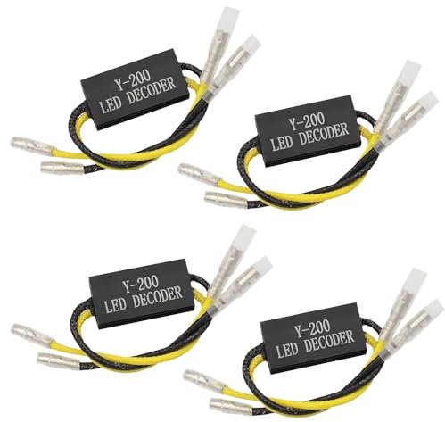 Flaconi Frecce Led per Moto con Resistenze Integrate - Indicatori di Direzione e Luci