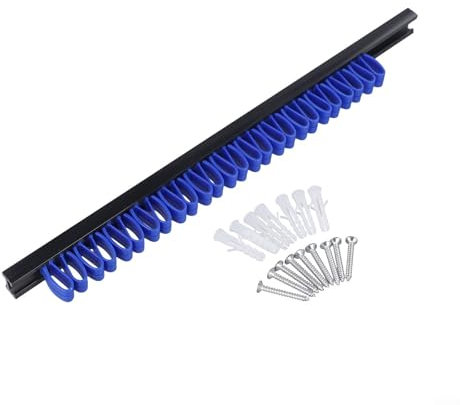 Portautensili da parete per cacciavite e chiavi inglesi, per un'efficiente conservazione in officina, colore: blu