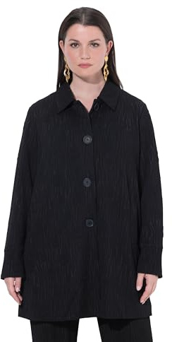 Ulla Popken Donna Blazer Nero 52