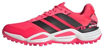 adidas Unisex Adulto Adipower Hockey 4 Shoes, Solar Turbo/Core Black/FTWR White, 43 1/3 EU