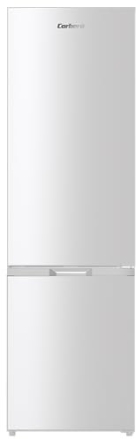 Corbero - Frigorífico Combi | CCH200322NFW | 326L | 60,3x59,9x201 | No Frost | Luz LED | Fresh Box | Crisper | Balcones Ajustables | Estantes de Cristal | Huevera | 40 dB | Blanco