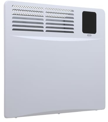 ECOSO Elio 1000W White UK Plug WiFi Convector Panel Smart Electric Heater - 420mm x 475mm