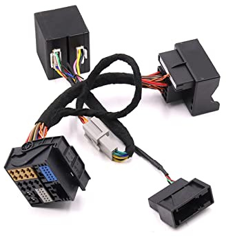 CVBS Signal Converter Adapter Box Compatible With RGB Camera MIB 2 682 LCD STD2 PQ+ /NAV RADIO UNIT