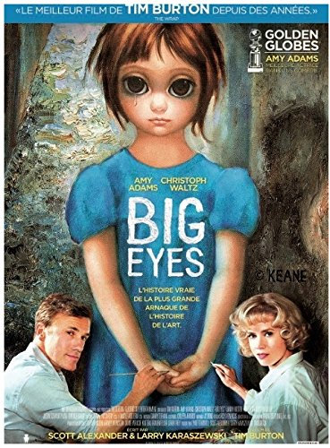 Affiche du Film Big Eyes - Poster cinematografico Originale, Formato Piccolo (53x40 cm Piegato), Tim Burton