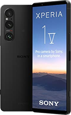 Sony Xperia 1 V (Next Gen Exmor T Sensor, 6,5 pollici, 21:9, 4K HDR OLED, 120 Hz, triplo obiettivo (ZEISS), jack da 3,5 mm, Android 14, IP65/68) 24 + 12 mesi di garanzia del produttore [Amazon