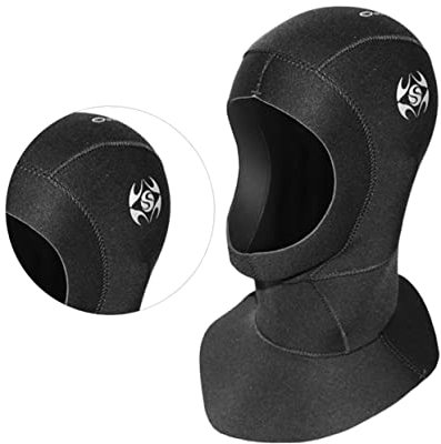 Amosfun 1stück Neopren Tauchhaube Warm XL Für Schnorcheln Schwimmen Tauchen Surfen Unisex Design Mit Entlüftungsöffnungen Für Optimale Bewegungsfreiheit