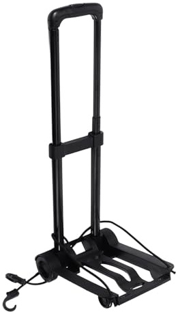 Foldable Hand Truck with Retractable Tie Rod, Large Capacity