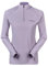 Berghaus Womens 24/7 Half Zip Tech Baselayer | Moisture Wicking Breathable Long Sleeve T-Shirt, Cloud, 12 EU