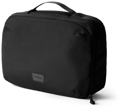 Bellroy Hanging Toiletry Kit Plus 8L, resenecessär - Black | 8 l hängande toalettartiklar för dina toalettartiklar och nödvändigheter