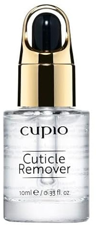 Cupio removedor de cutículas con pipeta 10 ml – solución en gel para eliminar cutículas suavemente, dosificación precisa, manicura y pedicura perfectas