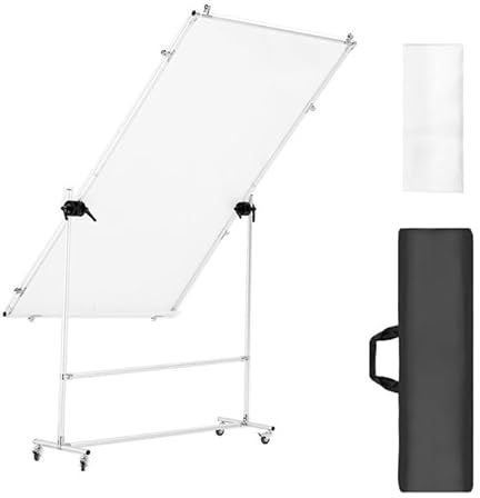 Kit diffusore professionale per fotografia con supporto regolabile e cornice girevole per una migliore illuminazione di foto e video