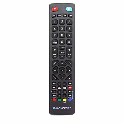 Télécommande pour Blaupunkt BLF/RMC / 0005 LCD LED 3D HD TV/DVD Combi - avec Deux Piles AAA 121AV incluses