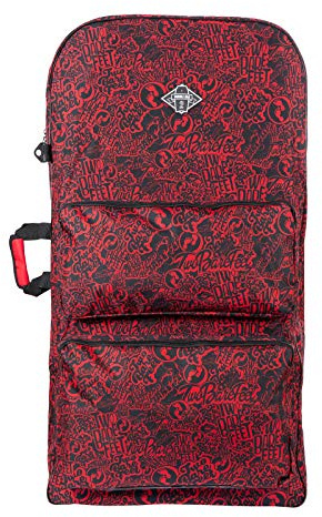 Two Bare Feet 44 Double Bodyboard Carry Bag – Heavy Duty, Large Capacity for Two Boards – Padded Shoulder Strap, Durable Zippers, Travel & Beach Ready – Multiple Colours