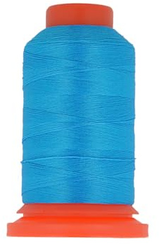 MDC Bobine Fil Mousse Polyester 1000m fabriqué en France pour surjeteuse Bleu