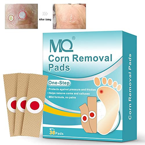 MQ 36 Pcs Wart Remover, Rimuovi Calli Piedi, Verruche Rimozione Piedi, Corn Remover Rimuove Verruche Plantari, Trattamento di Rimozione di Verruche, cerotti verruche piedi,elimina calli e duroni piedi