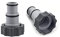 Pool Adapter A für Intex Pool, Poolschlauch Adapter, mit Innengewinde zum Verschrauben, Anschlussset Schlauchadapter 32-38 mm für Pumpen Pool Zubehör(2 Stück)