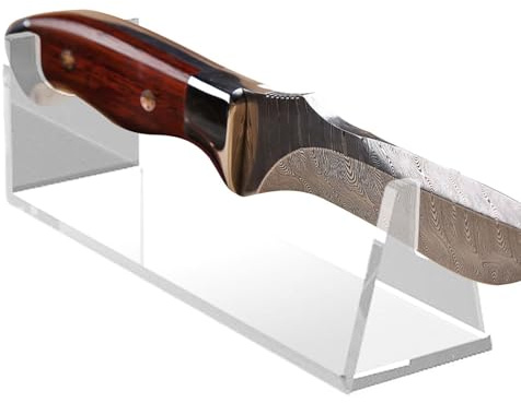 Espositore Per Coltelli, Espositore Per Pugnale In Acrilico, Espositore Per Spada Decorativo, Portacoltelli Tascabile, Espositore Per Pugnale Per Raccolta Coltelli, Rastrelliera Per Coltelli Da Caccia