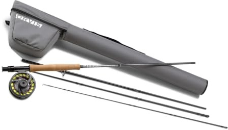 Orvis Clearwater Outfit - Fly Fishing Rod and Reel Combo (9' 8-wt - Saltwater) - Balanced, Smooth, and Responsive - Includes Arbor Reel, Fly Line, Backing, 4X Leader & Case