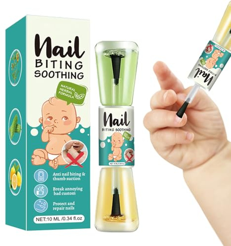 Siuwddee De Ronger Les Ongles - Laque Amère 10ml Ongles - Vernis Amer Naturel Hydratant et Fortifiant pour la Santé des Mains