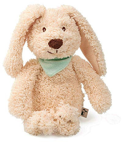 GRÜNSPECHT Wärme-Kuscheltier Hase Baby, Rapssamen-Wärmekissen mit waschbarem Bezug für Babys & Kleinkinder, wärmendes Kuscheltier bei Bauchschmerzen & Erkältung (335-V3)