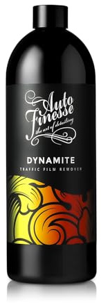 Auto Finesse Dynamite Traffic Film Remover 1L | Powerful Citrus Pre-Wash for Cars | Safe on Wax and Sealants | Dilute-to-Suit Formula