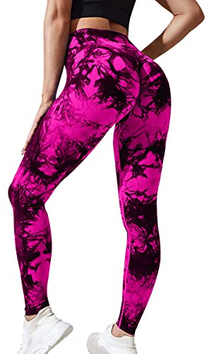 Neteson Leggings Deportivos Mujer Push Up Cintura Alta Mallas Anticeluliticos Sin Costuras Opaco Scrunch Butt Pantalones Gym Yoga Fitness Jogging Entrenamiento