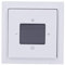 Busch-Jaeger Unterputz-Radio-Set: 8217 U-101 Busch-Radio BTconnect DAB+ + 8252-84-101 Zentralscheibe für Busch- DAB+ Radio + 1721-184K -Abdeckrahmen 1-fach future linear