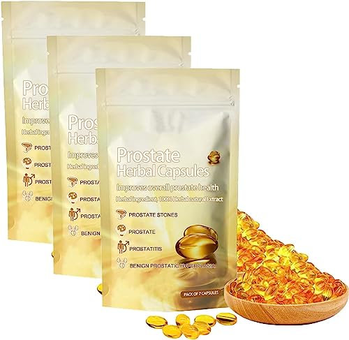 Capsules de santé de la prostate pour hommes, Capsules à base de plantes naturelles de la prostate, Capsules Prostadyne, Améliorez la santé de votre prostate et récupérez la vitalité