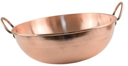 perfk Pentola in Rame Pentola da Cucina Fatta a Mano 38 cm