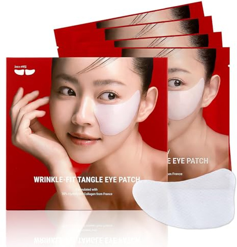 Patch anti-rughe per occhi - Toppe per occhiaie e gonfiore - Trattamento per borse sotto gli occhi da donna - Cuscinetti in gel di collagene Mega per gonfiore - Rassodanti e idratanti