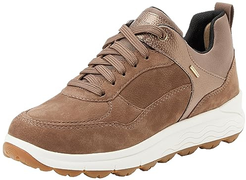Geox Femme D Spherica 4x4 B ABX, Laisse DK Taupe, 37 EU