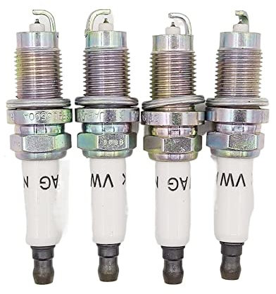 Kfz-Zündkerzen 4 STÜCKE 03F905600A IZFR6P7 Neue Iridium-Zündkerze Passend for Audi A1 A3 Beetle1.2 TFSI Passend for VW 1.2 Seat Passend for Skoda Passend for Golf Passend for Polo 03F 905 600A Autotei