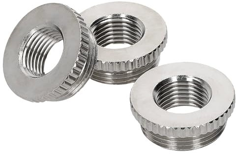 Kalitec D6720163 - Riduzione zigrinata in ottone M20/M16, 3 pezzi